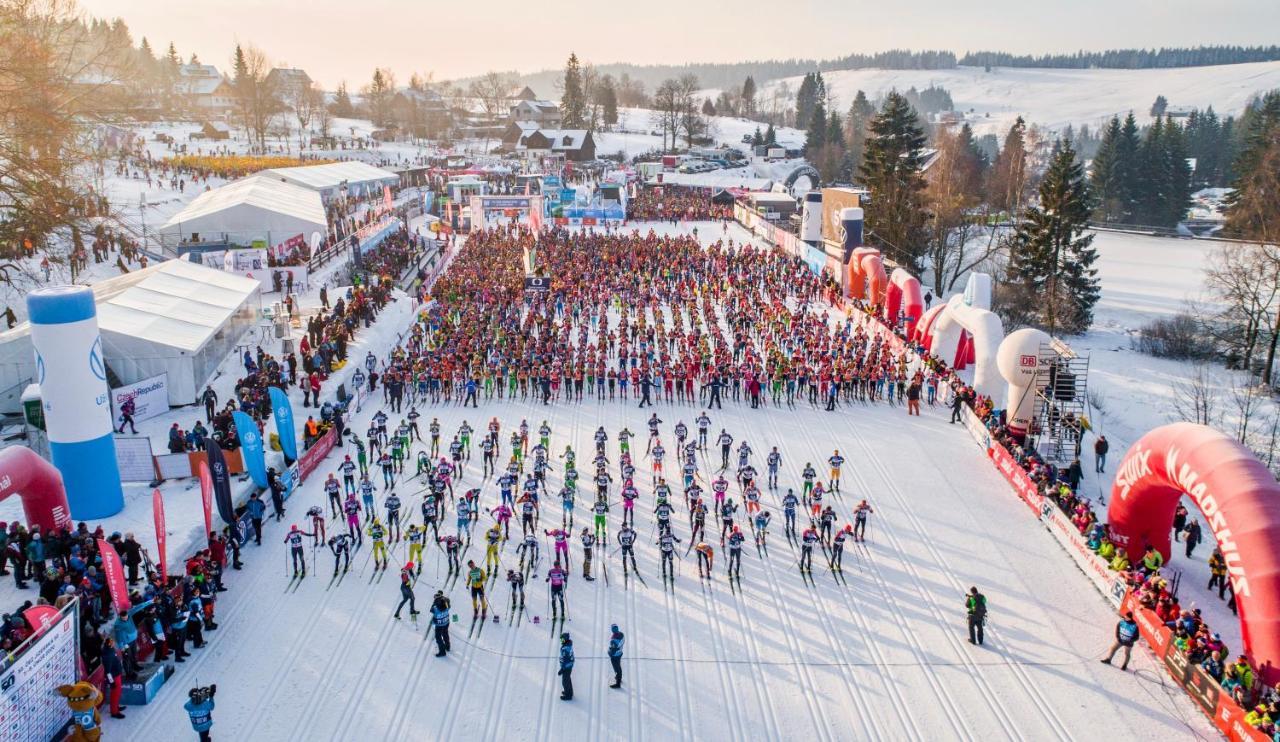 Penzion Koucky Bedřichov Exteriör bild